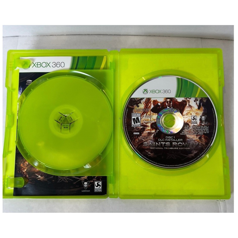 Saints Row IV National Treasure Edition Xbox 360 Platinum Hits Complete DLC - Picture 3 of 4